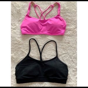 Lululemon sports bras - lot of 2 - size 8